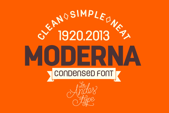 Moderna Condensed Moderna Condensed