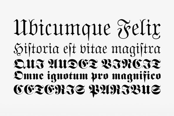 Buchfraktur Buchfraktur
