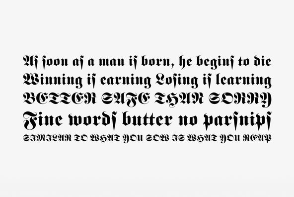 Buchfraktur Buchfraktur