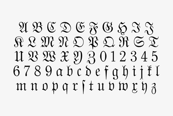 Buchfraktur Buchfraktur