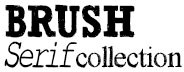 Brush Serif