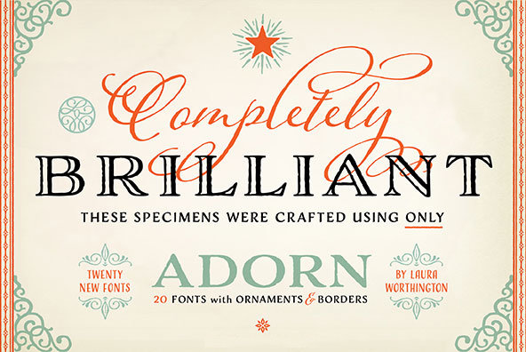 Adorn Collection Font