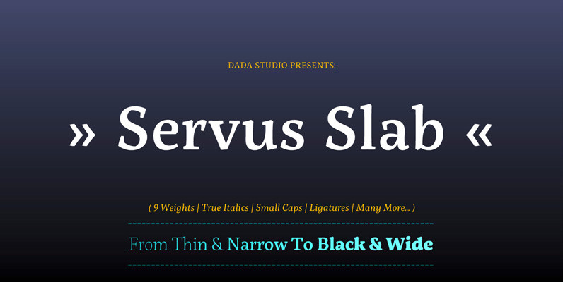 Servus Slab