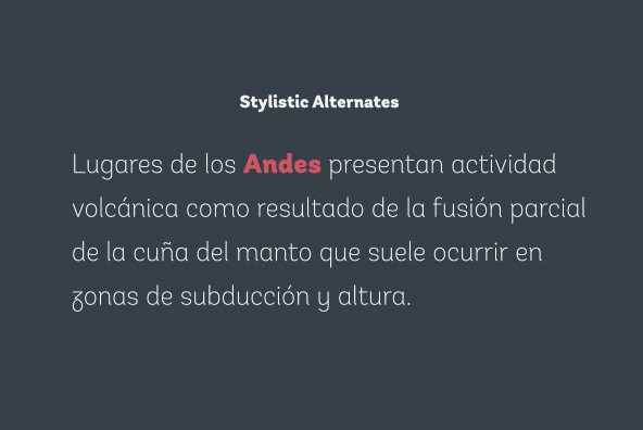 Andes Rounded Andes Rounded