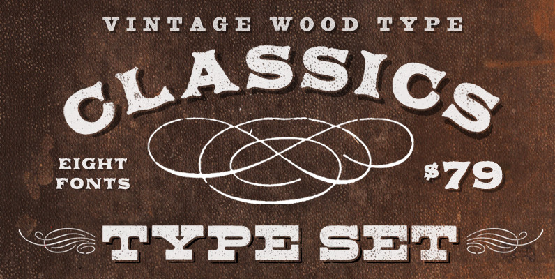 Aerotype Vintage Wood Type Classics