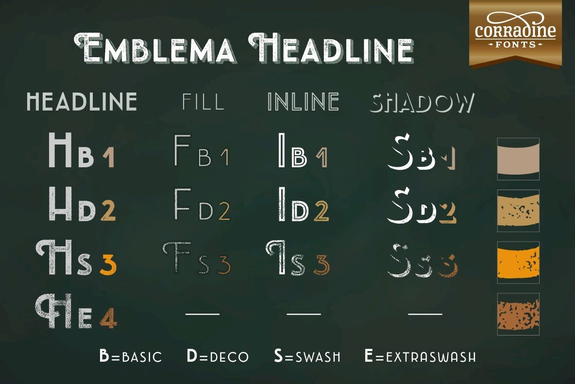 Emblema Headline Emblema Headline