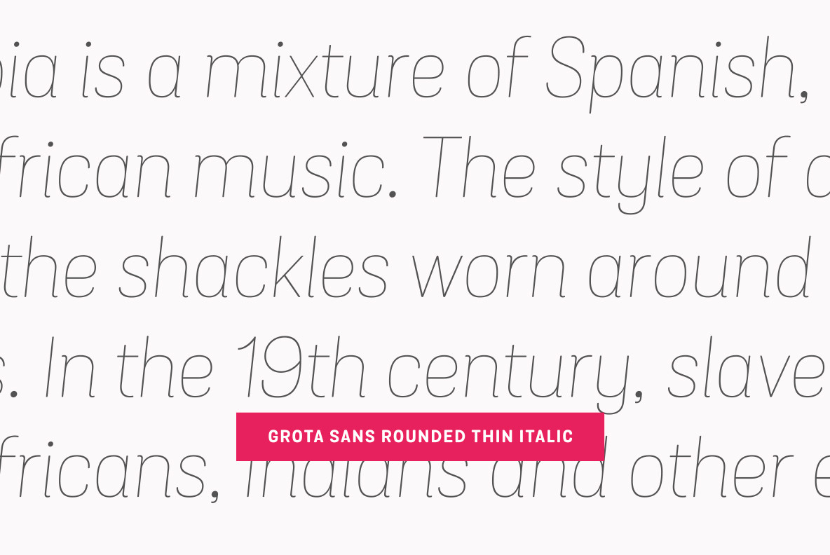 Grota Sans Rounded 5
