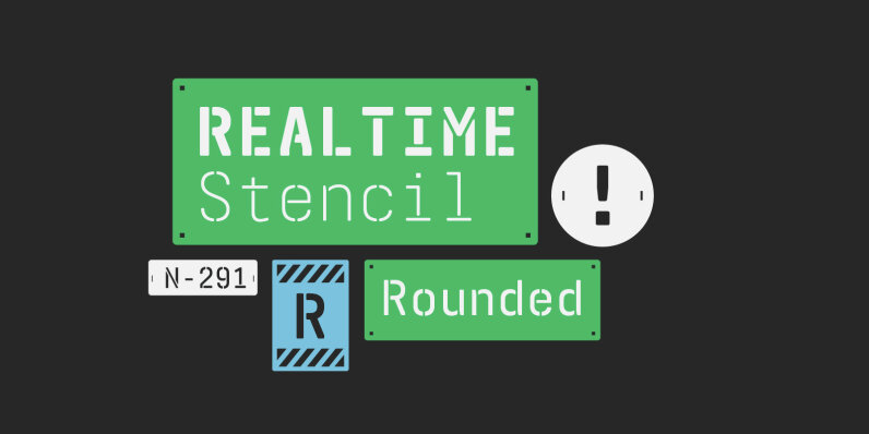 Realtime Stencil Rounded