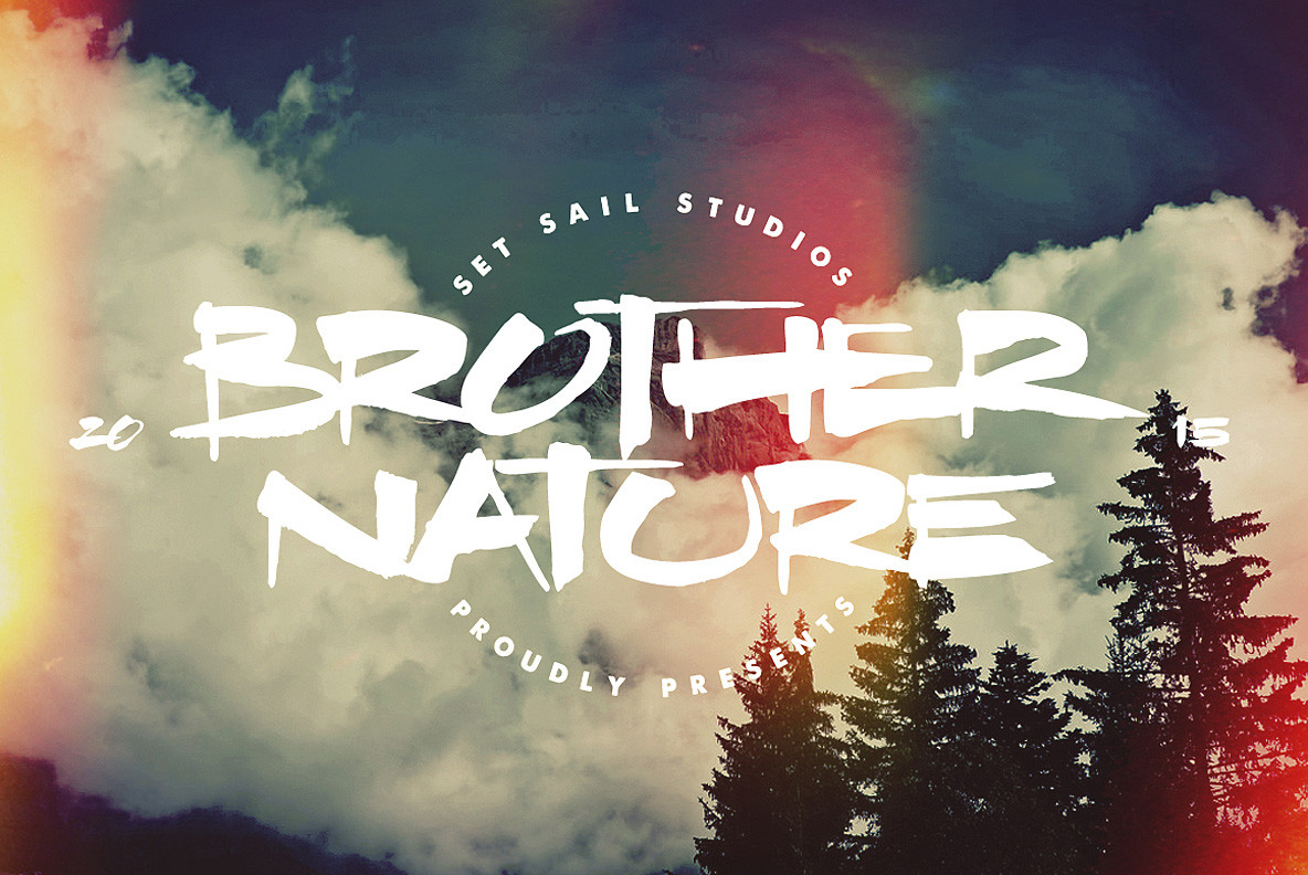 Brother Nature Font
