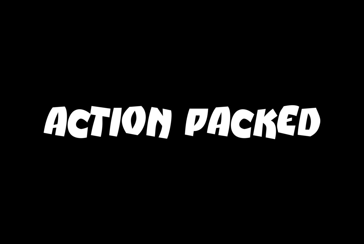 Action Packed Font