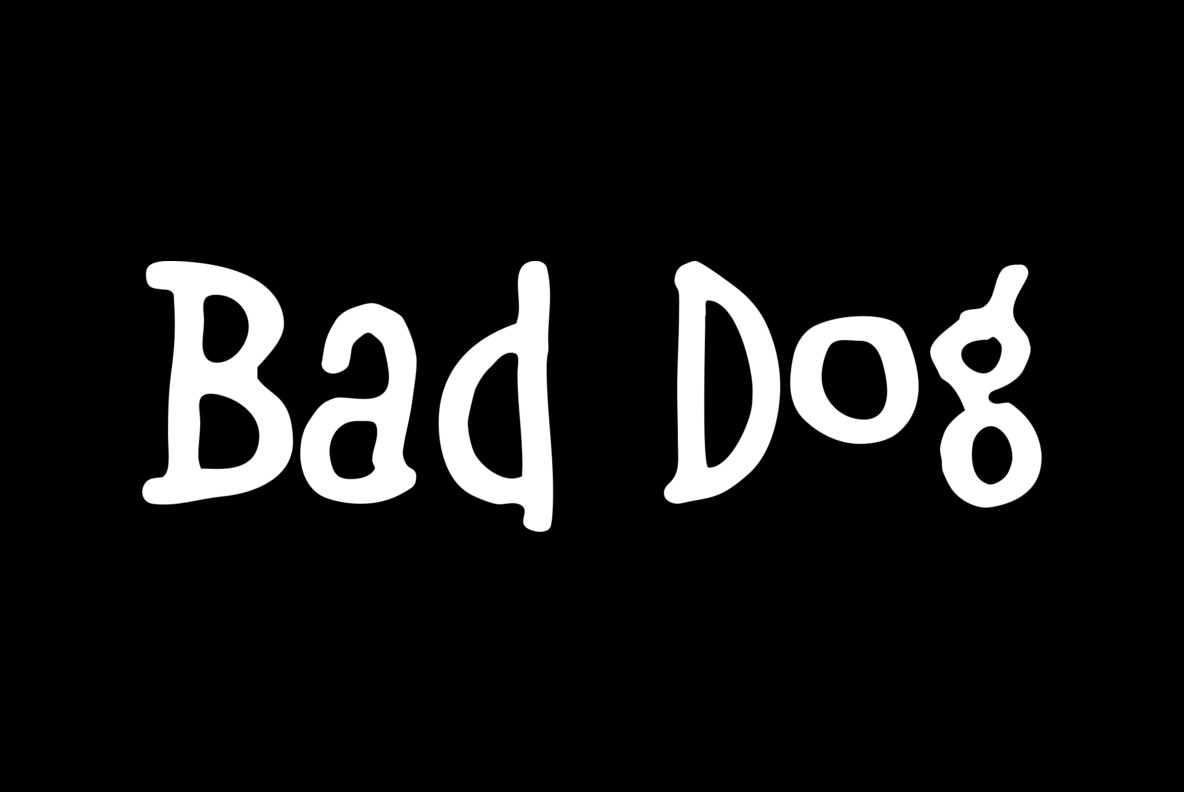 Bad Dog Font