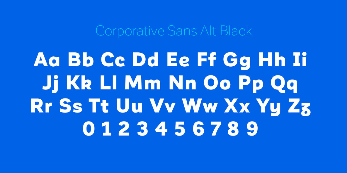 Corporative Sans Corporative Sans
