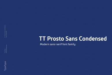 TT Prosto Sans Condensed