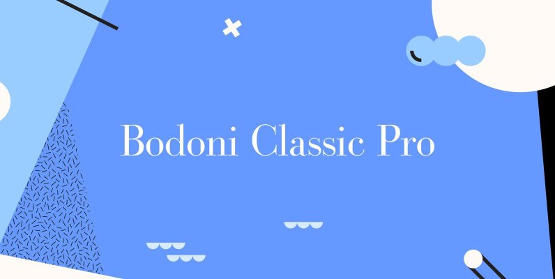 Bodoni Classic Pro