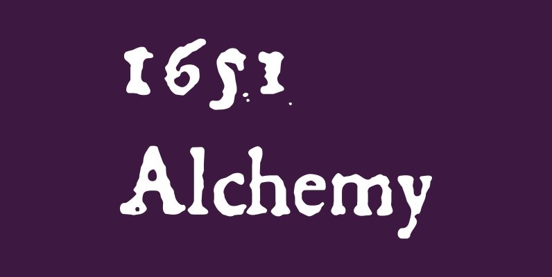 1651 Alchemy