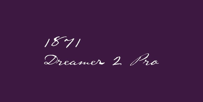 1871 Dreamer 2 Pro