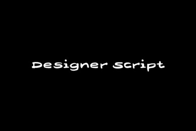 Designer Script