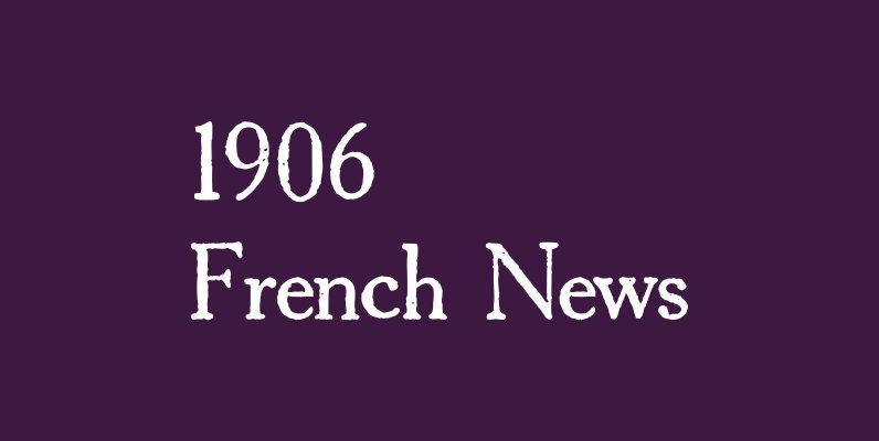 1906 French News