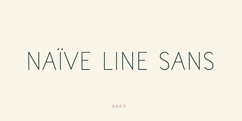 Naive Line Sans