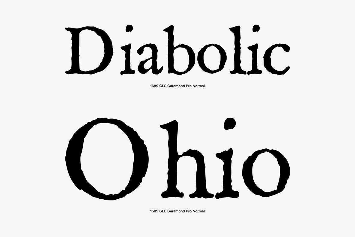 1689 GLC Garamond Pro 1689 GLC Garamond Pro