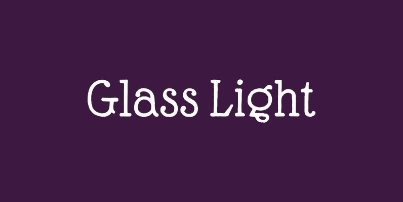 Glass Light