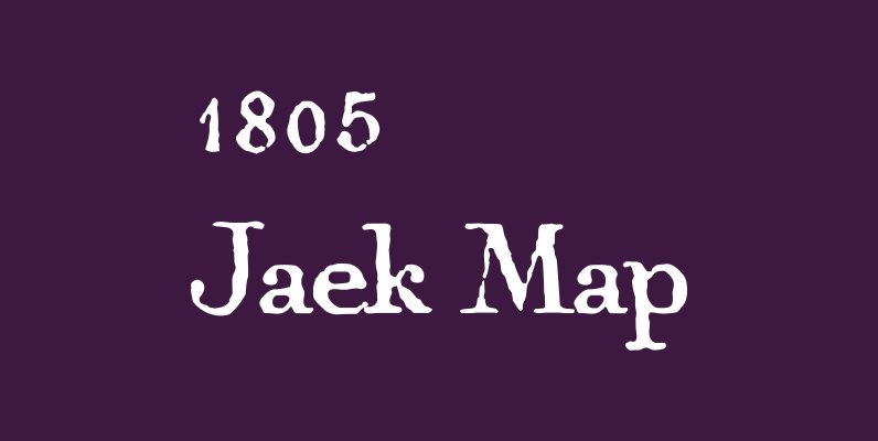 1805 Jaeck Map