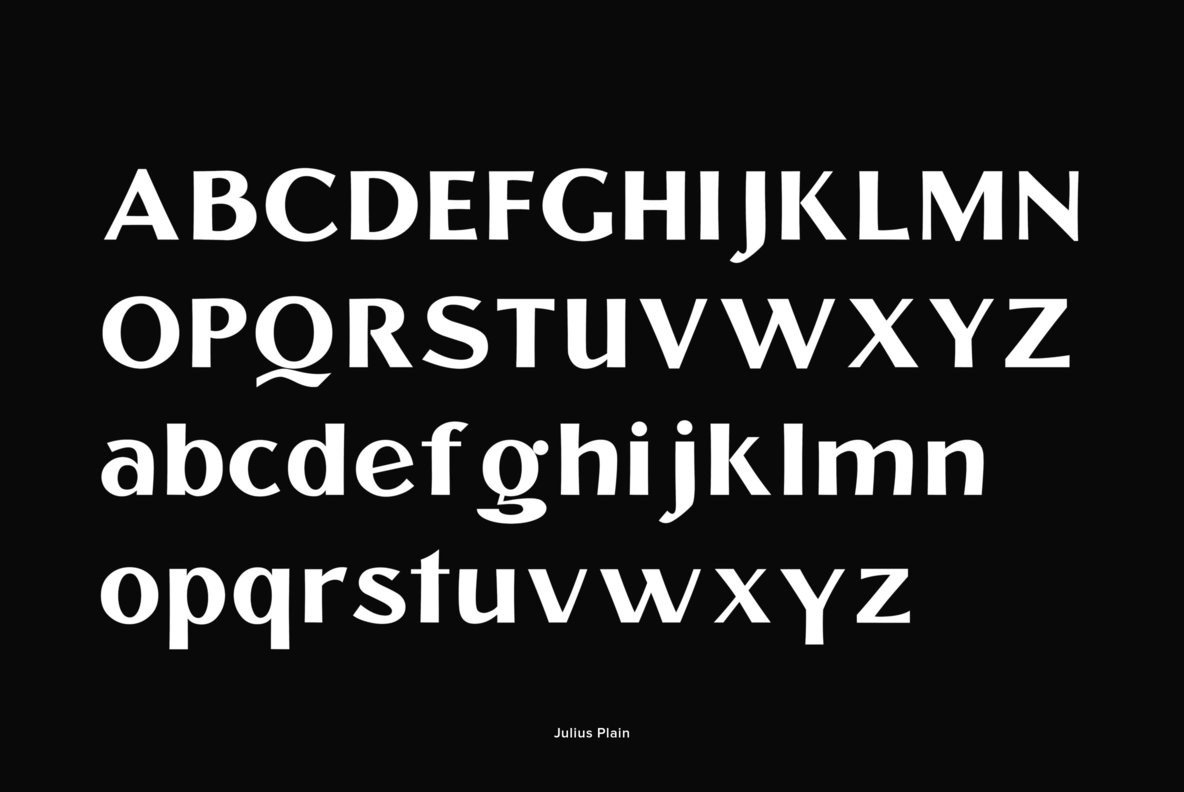 Julius Font YouWorkForThem