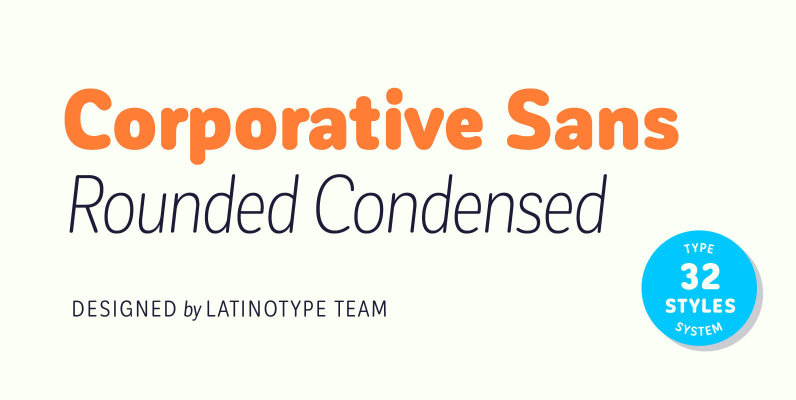 Corporative Sans Rounded Condensed
