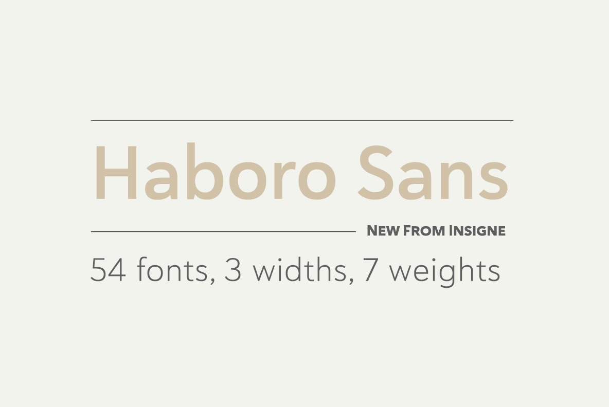 Haboro Sans Haboro Sans