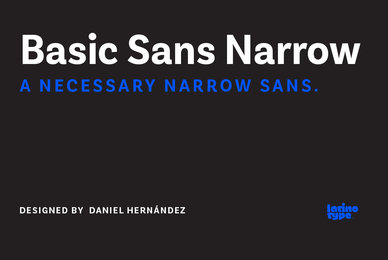 Basic Sans Narrow