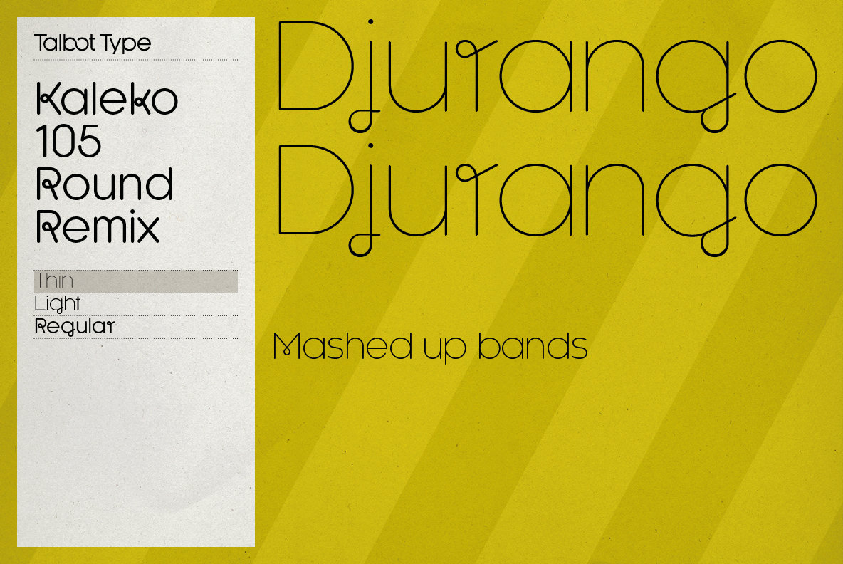 Kaleko 105 Round Remix Kaleko 105 Round Remix