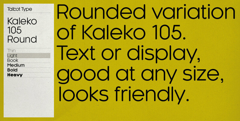 Kaleko 105 Round