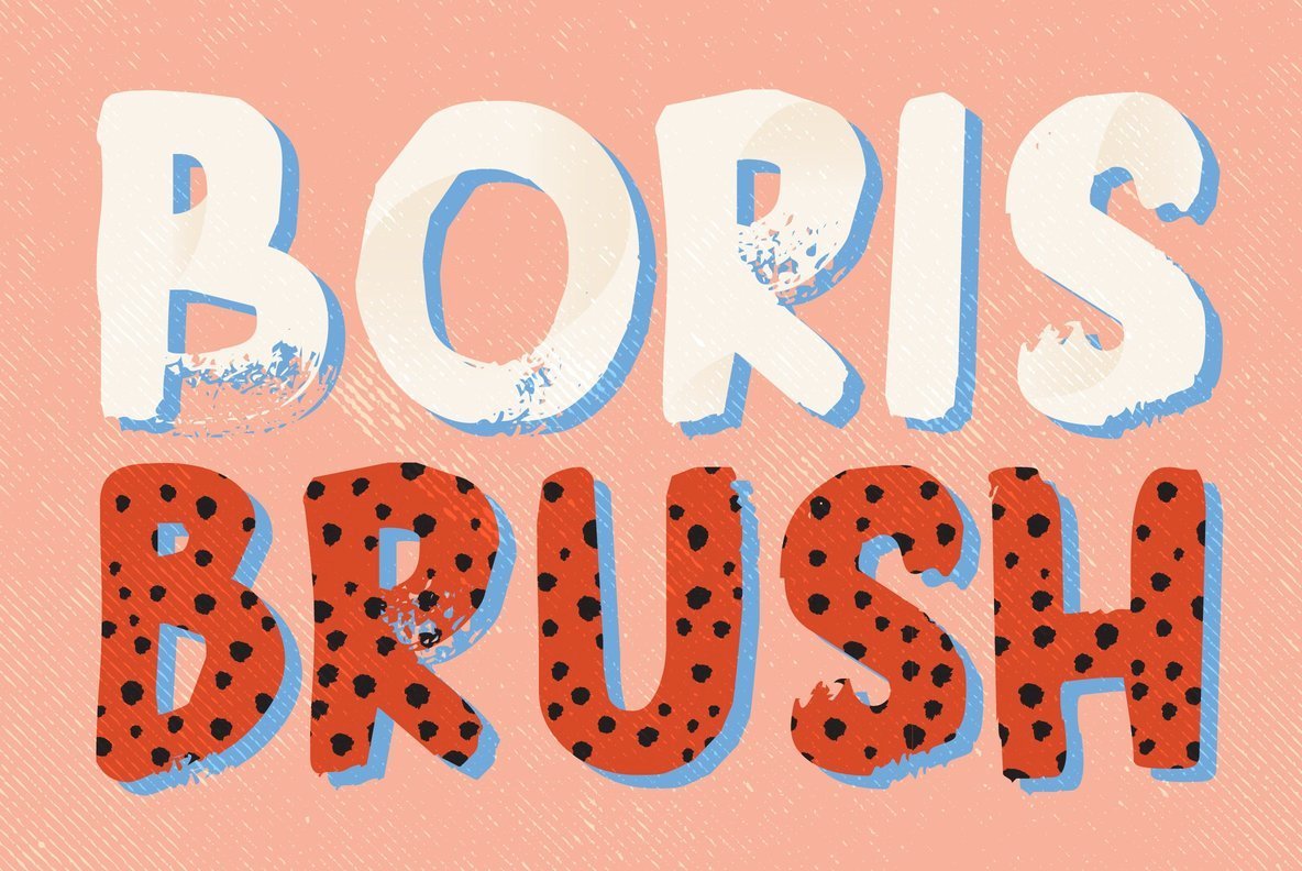 Boris Brush Font