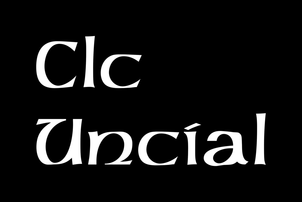 Clc Uncial Font