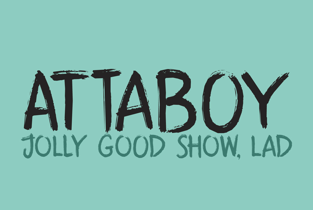 Attaboy Font