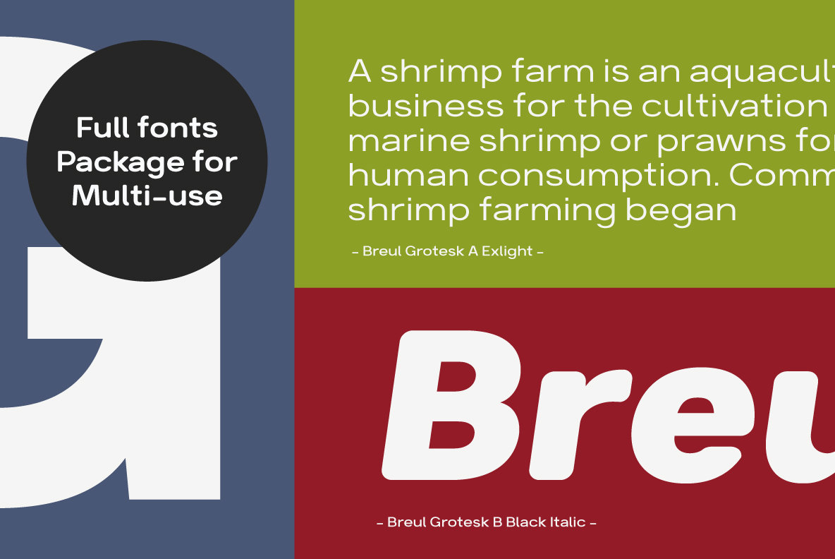 Breul Grotesk Breul Grotesk