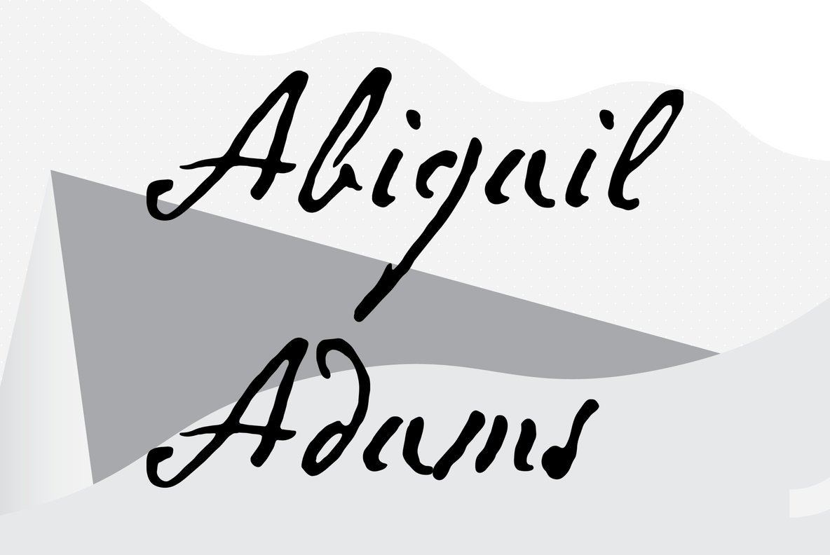 Abigail Adams Font