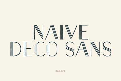 Naive Deco Sans
