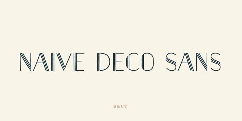 Naive Deco Sans