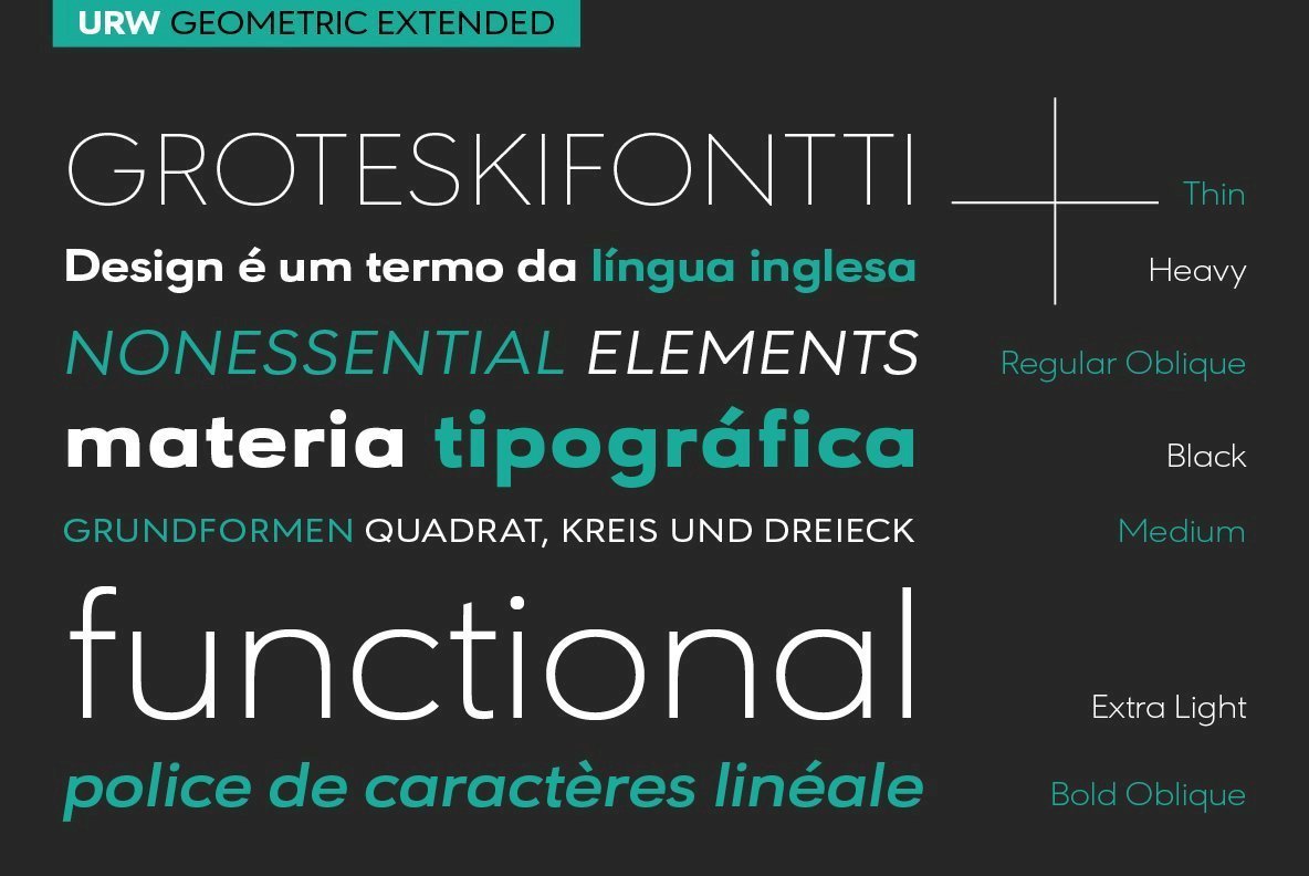 URW Geometric Extended 2