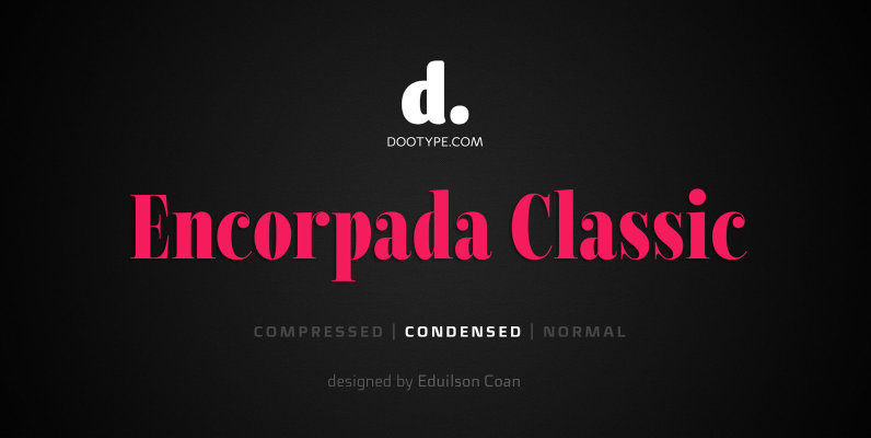 Encorpada Classic Condensed