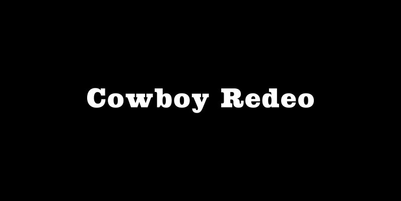Cowboy Rodeo