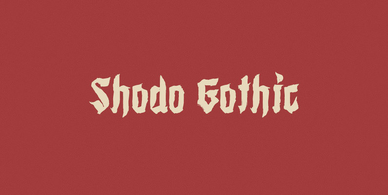 Shodo Gothic