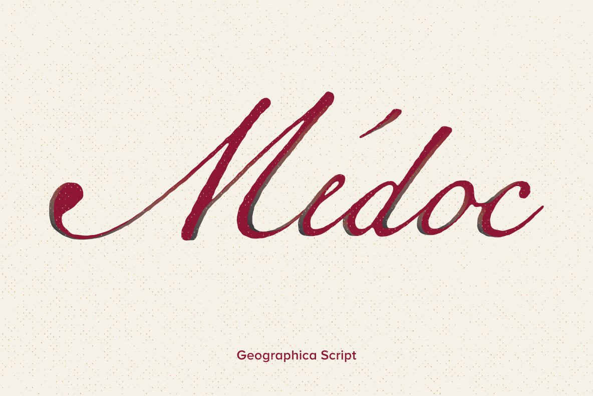 Geographica Script Font