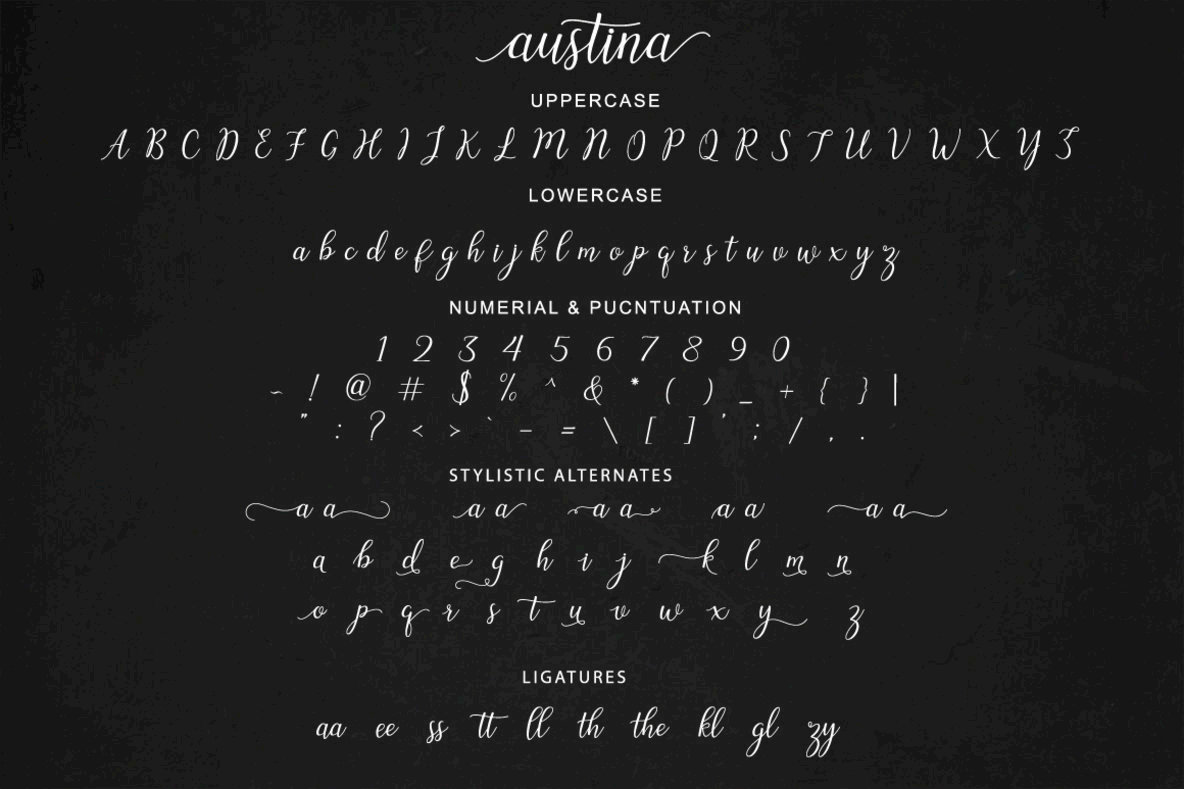 Austina Script Austina Script