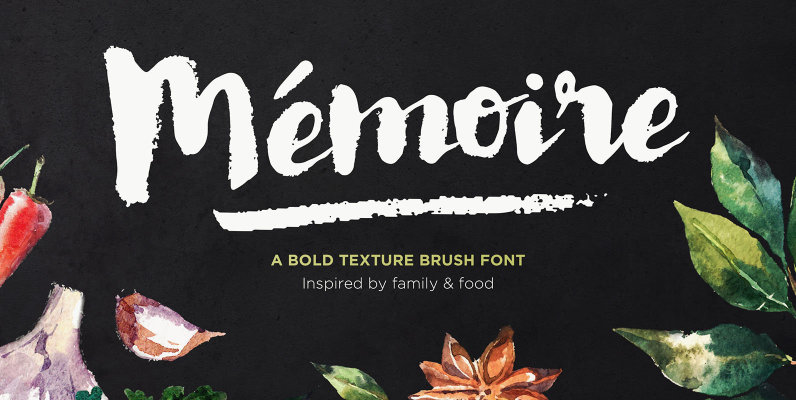 Memoire Brush Script