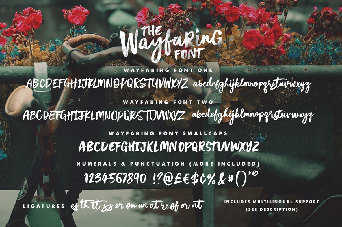The Wayfaring Font Duo 8