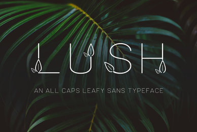 Lush Typeface