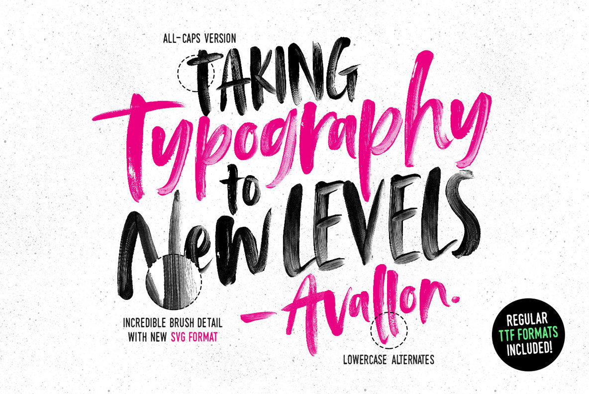 Avallon OpenSVG Font Avallon OpenSVG Font