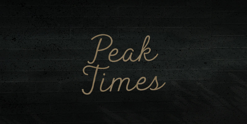 Peak Times